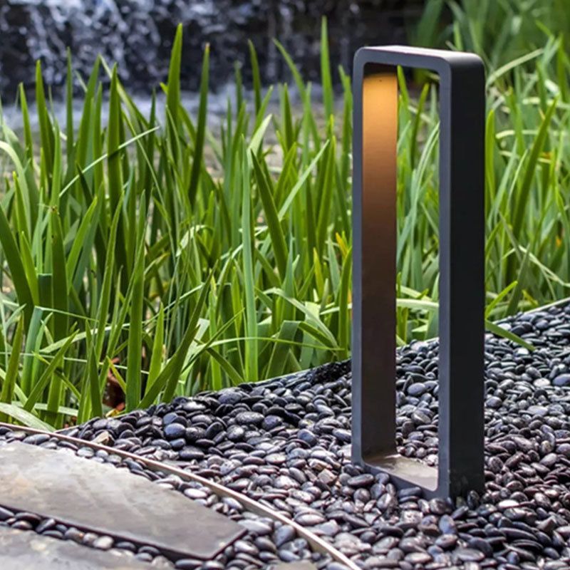 Simple outdoor waterproof LED lawn lamp insert garden lamp villa outdoor lawn lamp landscape garden lamp