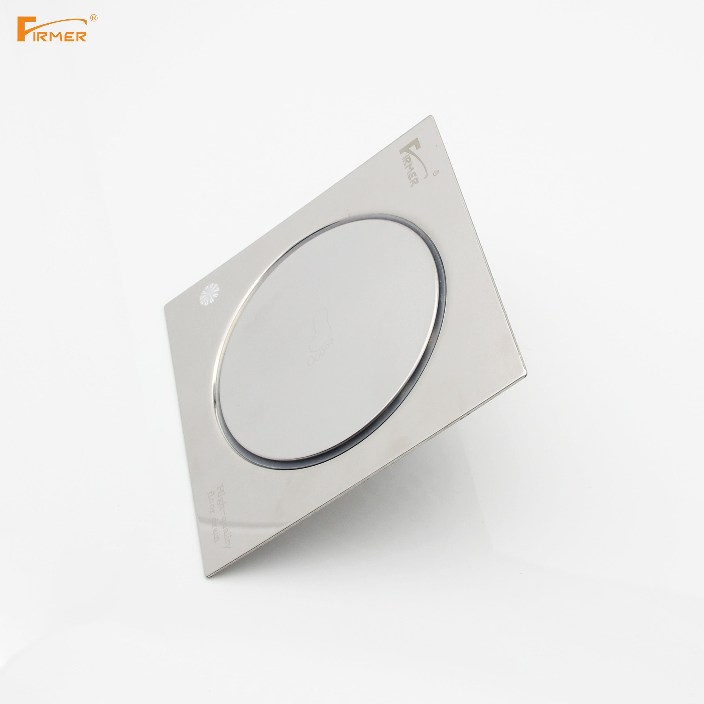 Firmer Yln7313-15 Stainless Steel Bouncing Floor Drain Press-Type Bathroom And Kitchen Floor Drain Specification drawing