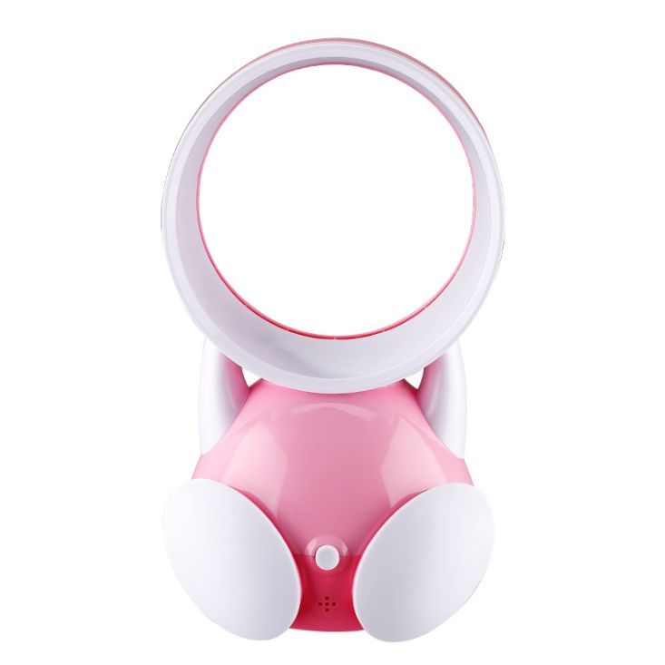 USB Mini fan Bladeless small fan Mute Desktop office fan Cartoon cute gift fan Specification drawing