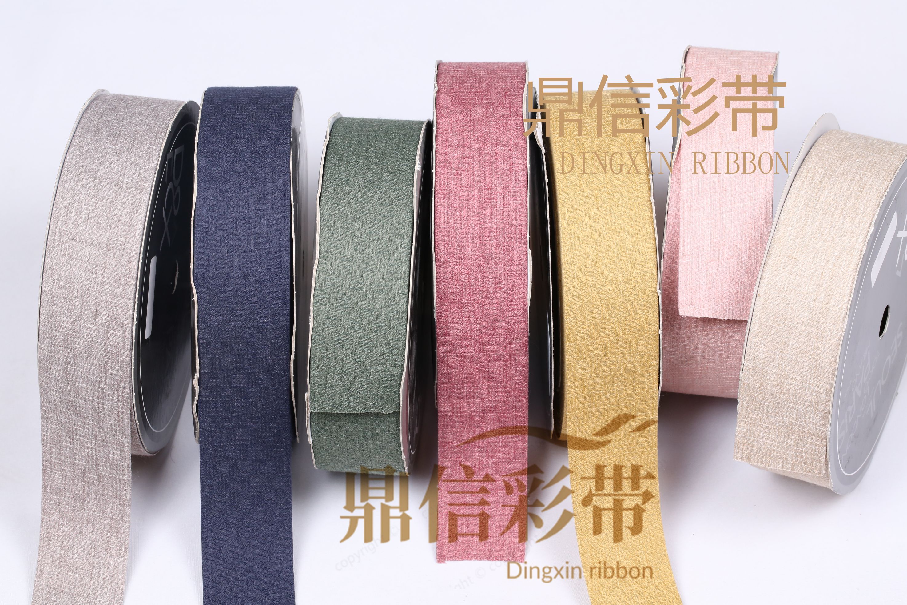 韩国织带双面细纹织带蝴蝶结手工DIY丝带服装配饰包装辅料