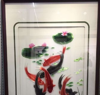 品绣天翔60X100cm玄关苏绣装饰画详情2