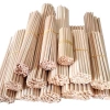Round wooden sticks, small wooden sticks, ice cream sticks, wooden boards and wooden strips are three-dimensional materials for making colorful models and diy handicrafts Specification image