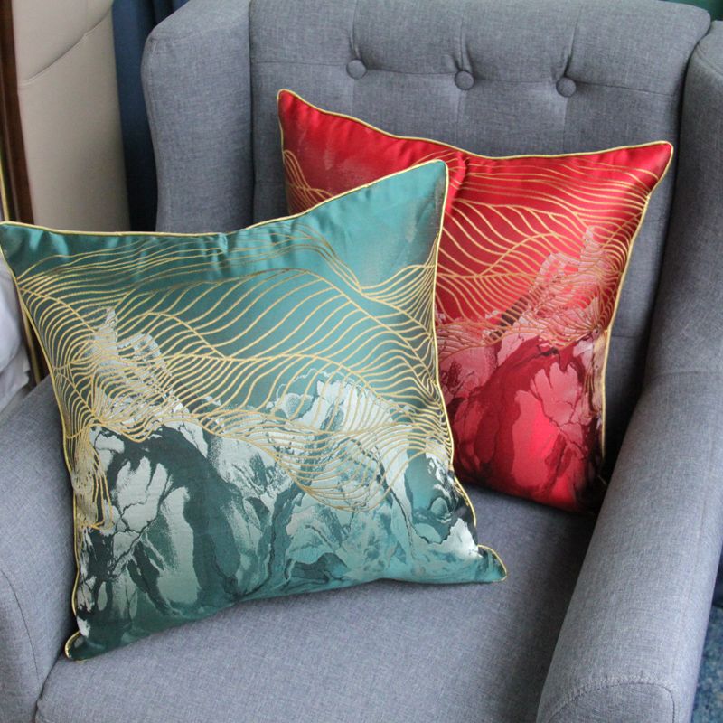 Luxurious cushions, sofa cushions, light luxury home living room cushions, office cushions details Picture