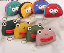 韩版创意可爱青蛙零钱包 pu卡包硬币零钱包 女士迷你钱包厂家批发