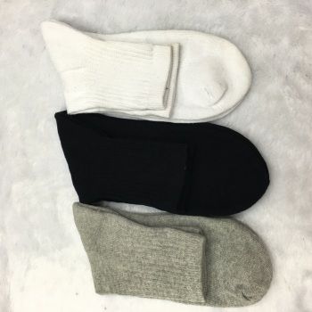 The man's autumn style full towel bottoms boat socks