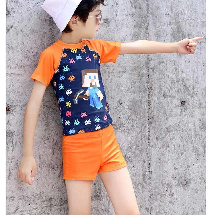Swimsuit for children (swimsuit for children) for children (swimsuit for children) for children (swimsuit for children) for children (cartoon flat Angle swimsuit for children thumbnail