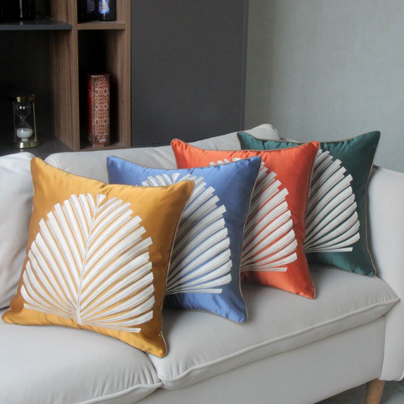 Embroidered cushions, sofa cushions, linen home, living room cushions, office covers
