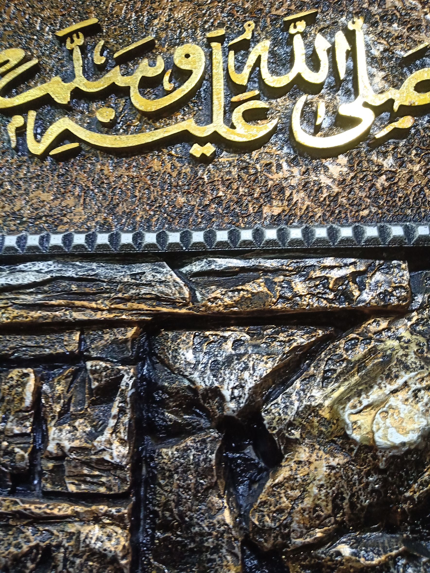 鹰皇工艺品厂树脂伊斯兰教浮雕装饰画3详情图1