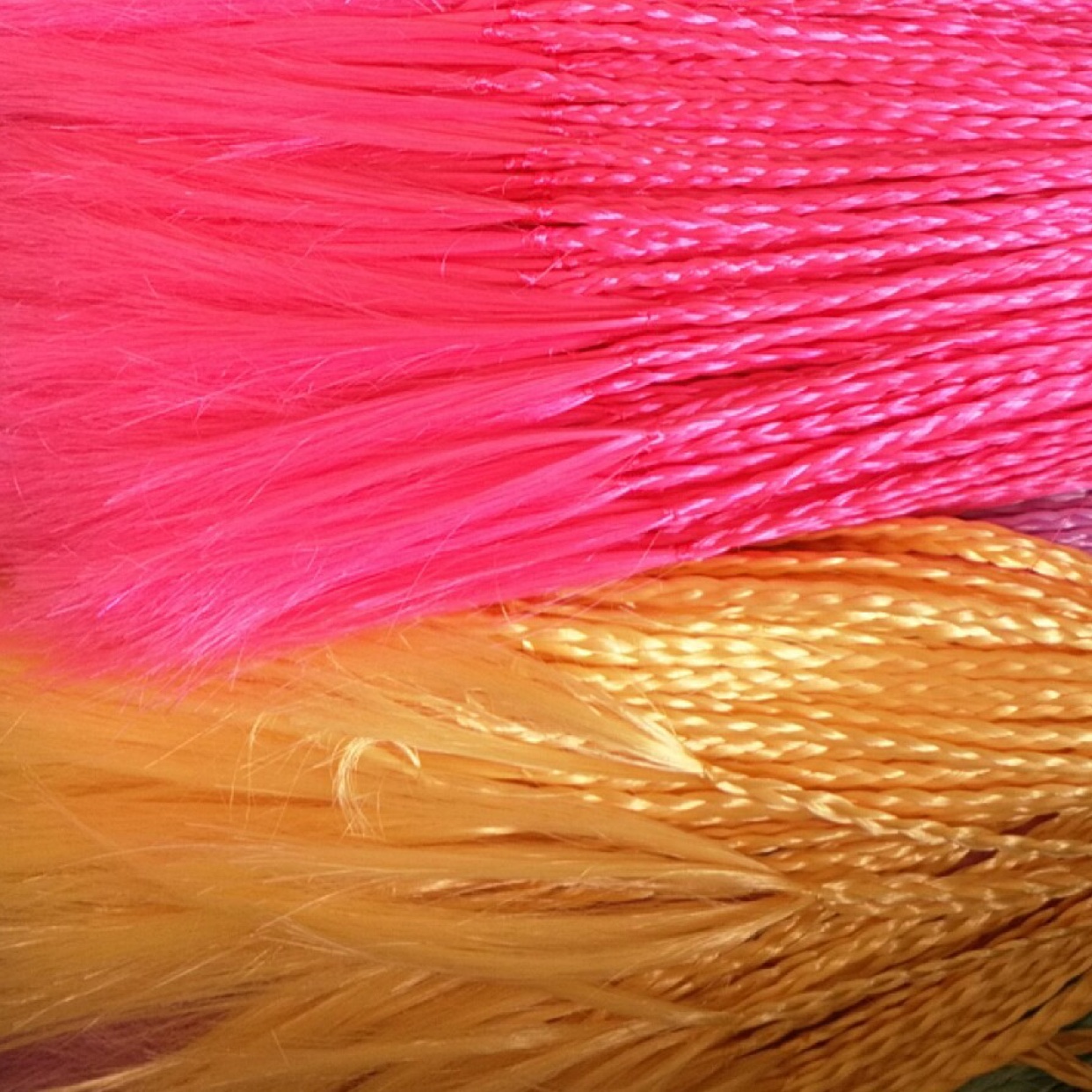 p material small braids 1g in multiple colors, customizable for toy dolls, braid hair bands, custom-made and wholesale braids Application Scenario