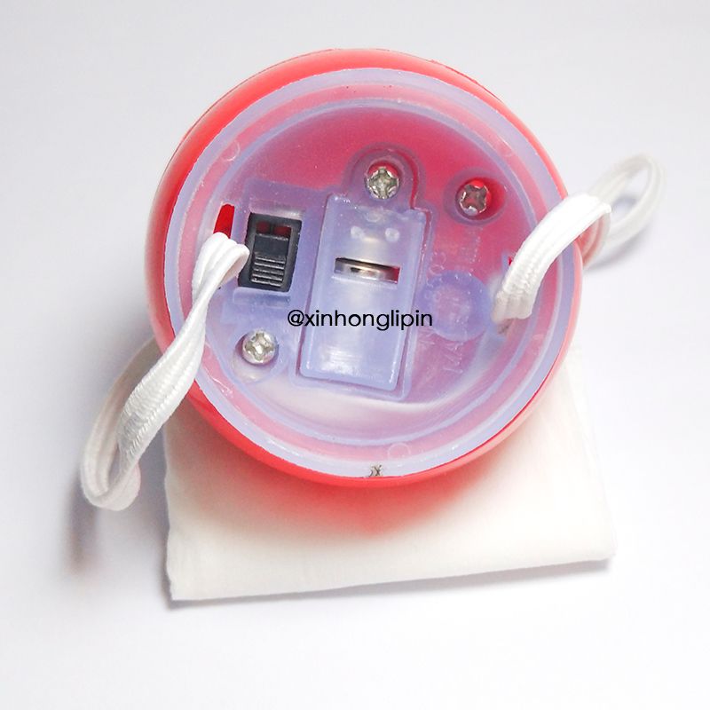 Halloween gag props Light up clown nose Red Nose PROM party dress up toys