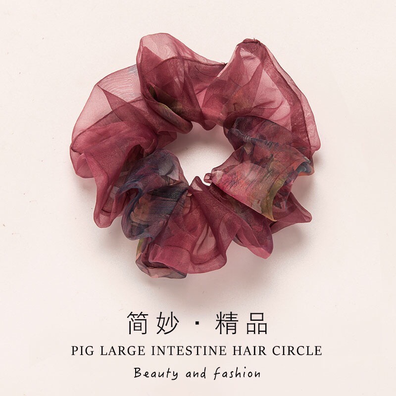 Water cloud hair ring thumbnail