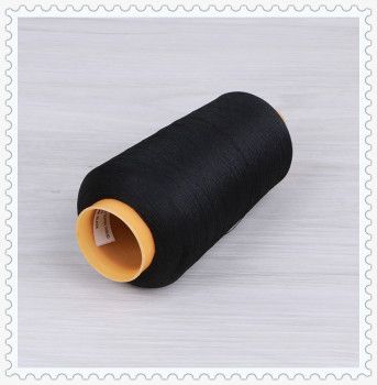 缝衣服线大卷线402黑本原白色手工线详情图2