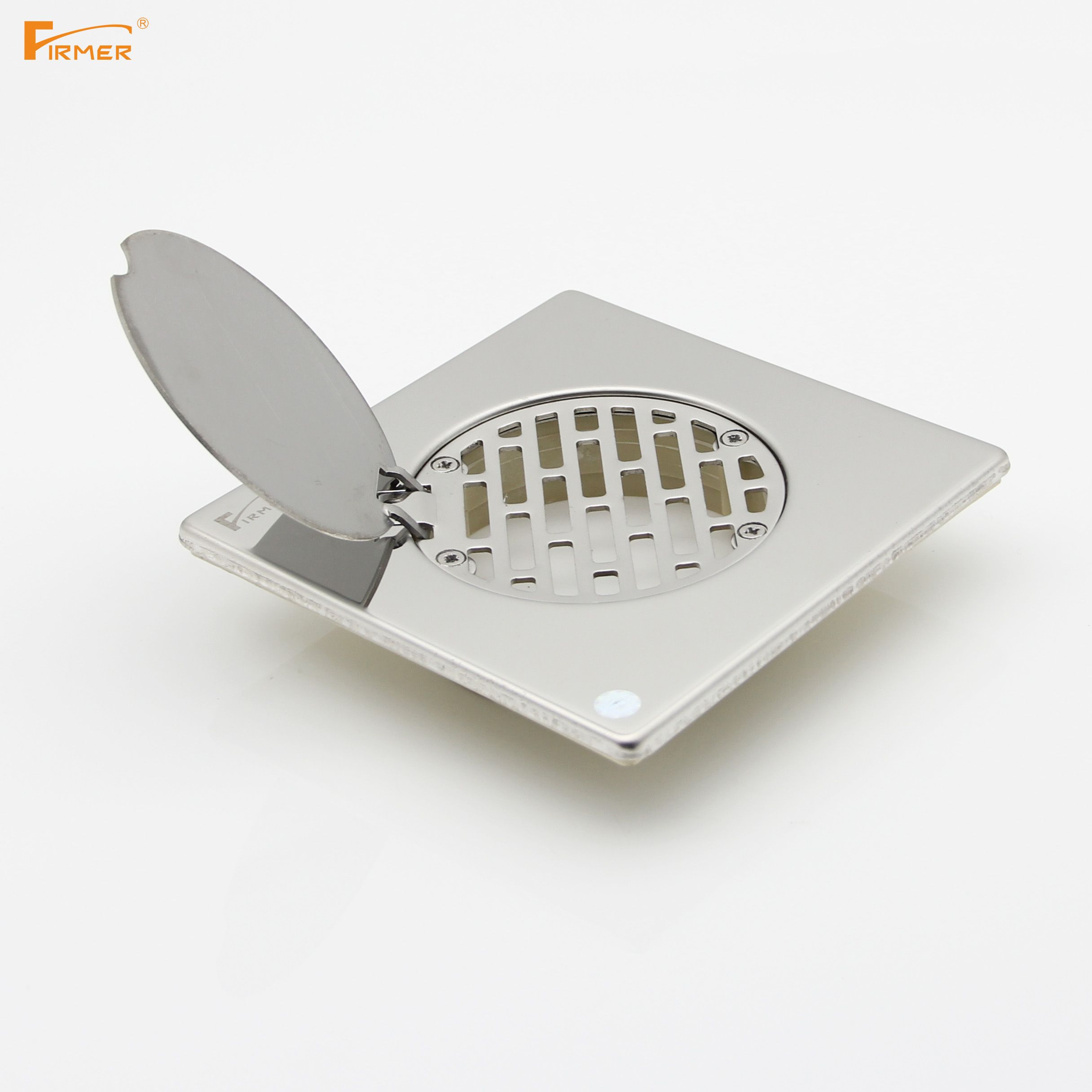 FIRMER stainless steel clamshell floor drain bathroom terrace garden drain floor drain full figure