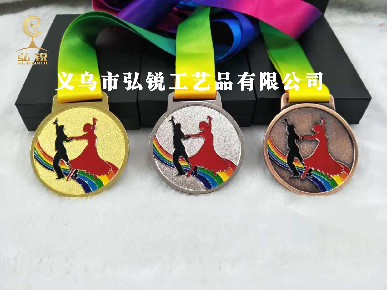 The HR-016 dance high-end medal and high-quality medal competition will offer rewards and customizable logos
