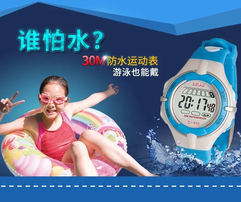 Children's watches, electronic watches for boys and girls, waterproof for daily life, digital sports watches for students, luminous for boys and girls detail image 8
