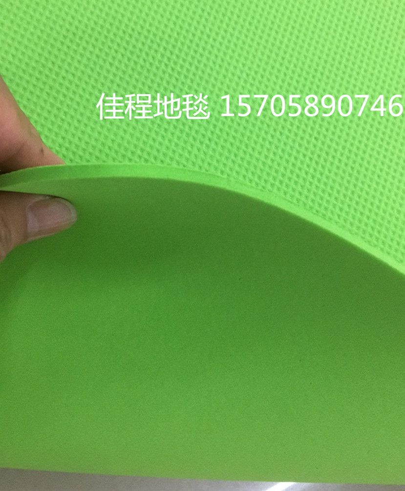 3mmEVA embossed plain yoga mat, sports mat, outdoor mat, EVA mat, yoga practice mat, solid color yoga mat details Picture