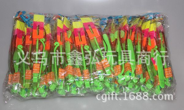 闪光飞箭橡皮筋弹射 飞箭弹弓飞天仙子发光玩具 夜市地摊爆款详情7