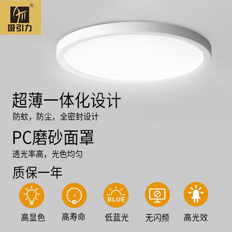 LED新型碟板灯家用照明飞碟灯超薄碟板灯超亮led节能灯球灯泡