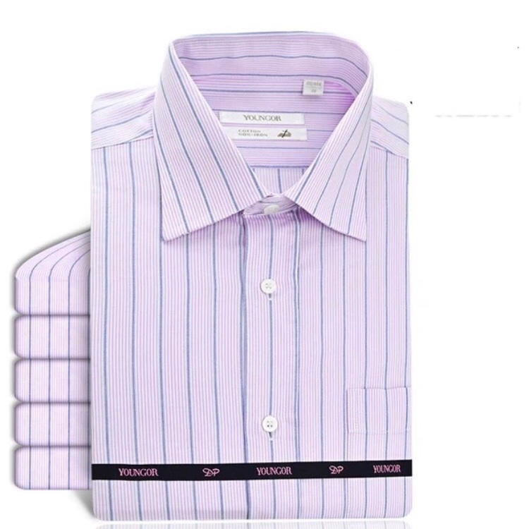 Men's long-sleeved plus-size shirts, oversized and plump shirts, formal dresses for overweight people, one-inch shirts, loose shirts