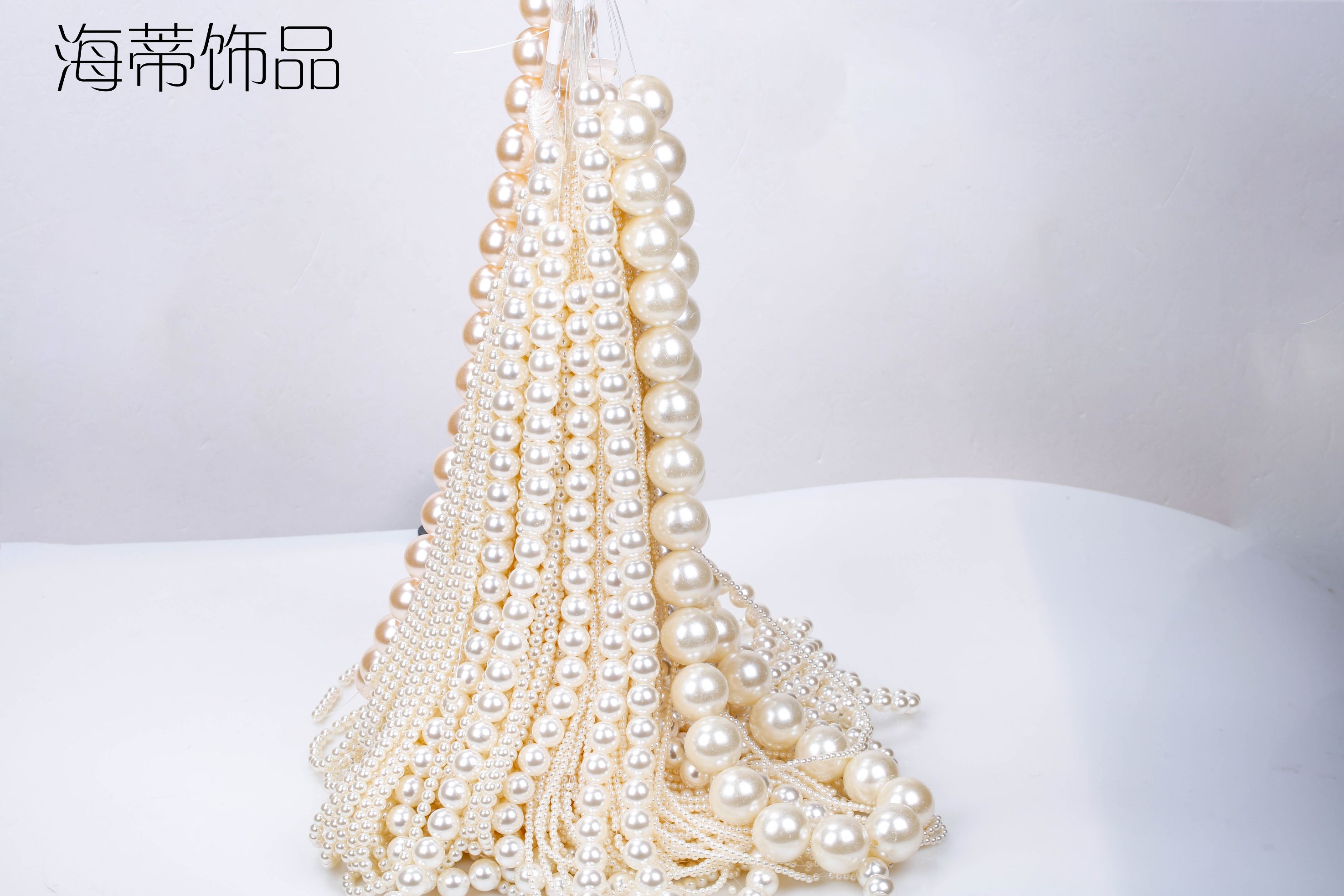 Pearl straight bead 30MM thumbnail