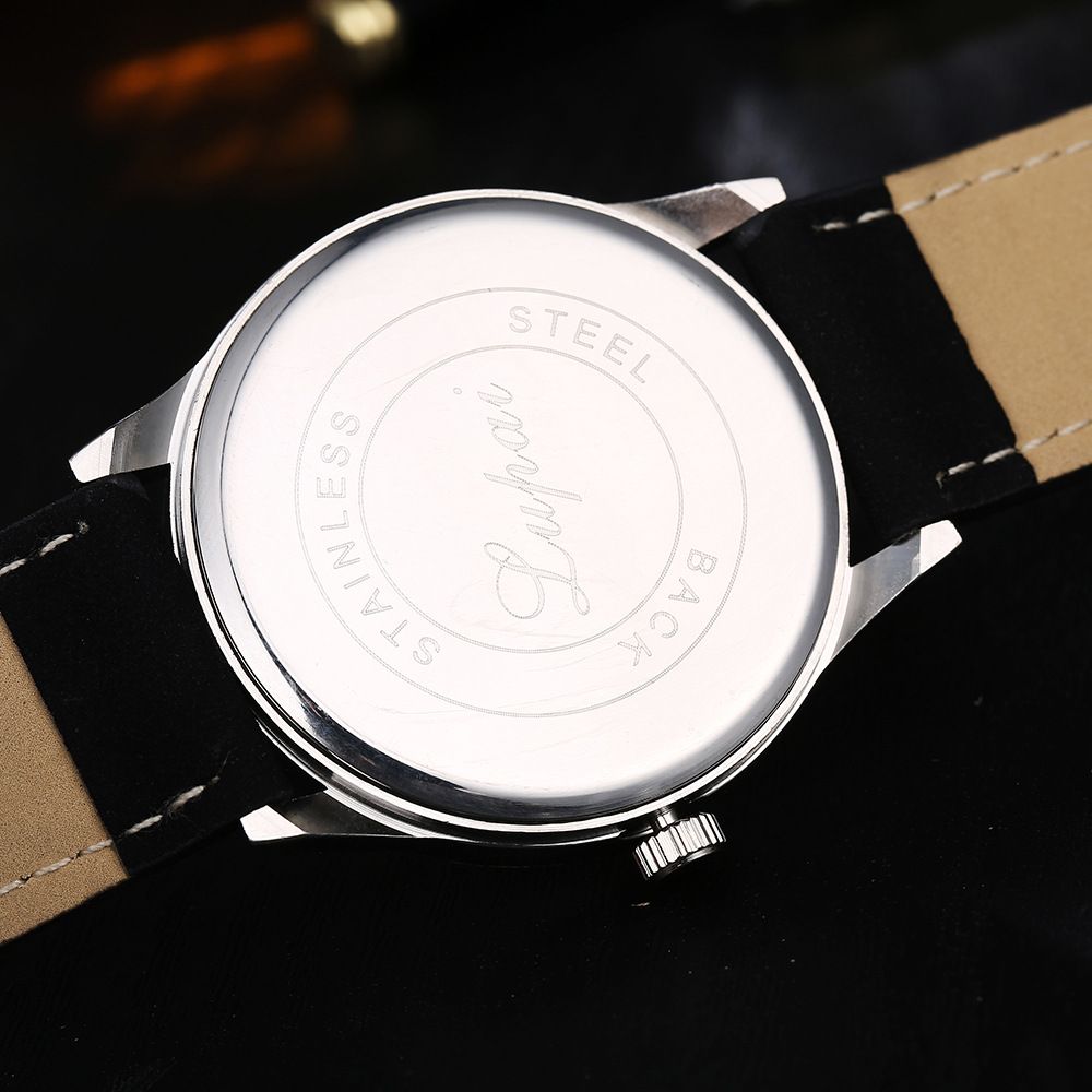 Frosted men's calendar, a popular quartz watch in Europe and America, is a fashionable and casual men's watch for business use detail image 7