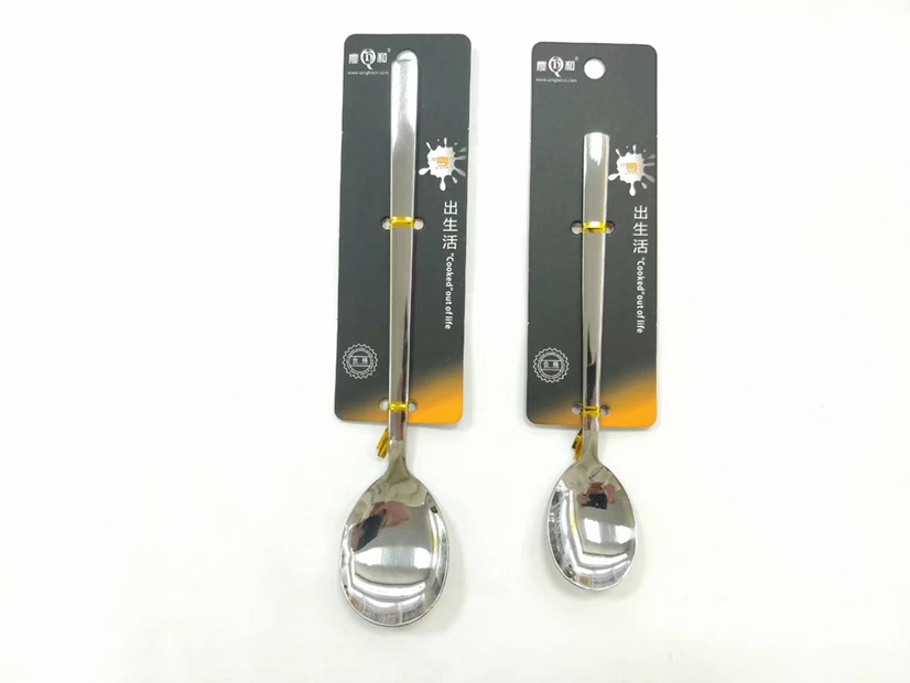 Stainless steel dessert spoon Specification image