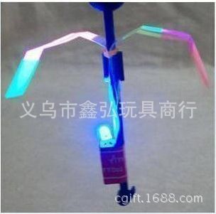 闪光飞箭橡皮筋弹射 飞箭弹弓飞天仙子发光玩具 夜市地摊爆款详情3