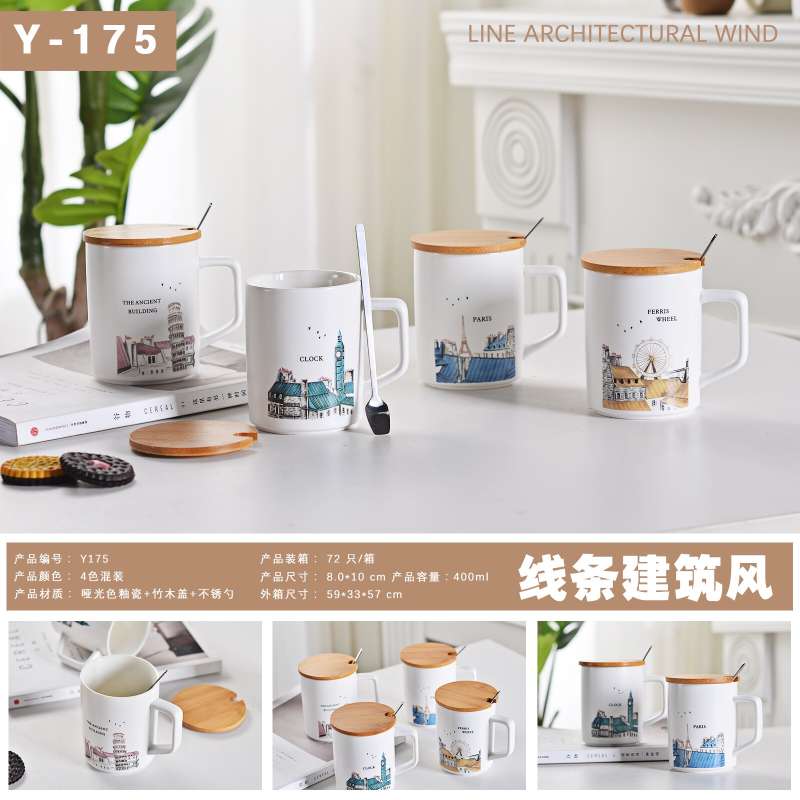 Ceramic creative cup