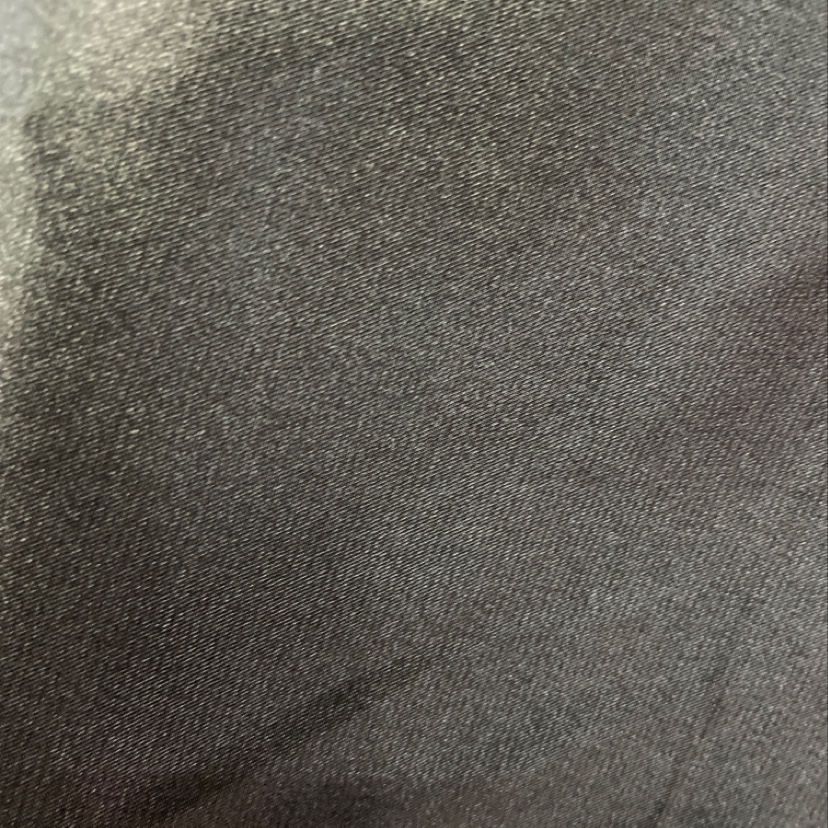 Black thickened tweed fabric for clothing, headwear, accessories and handicrafts details Picture