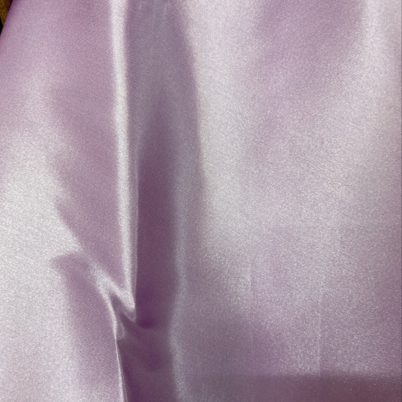 Light purple satin fabric for clothing, headwear, accessories and handicrafts Specification image