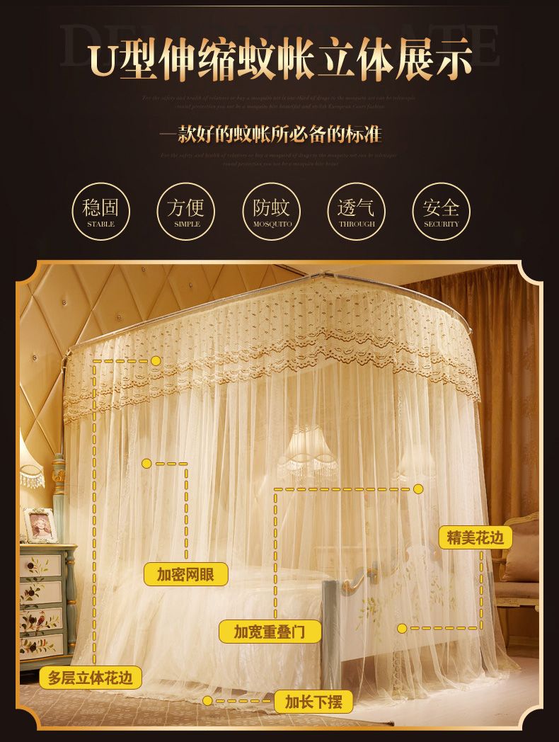 Customer Review of U-Type Mosquito Net