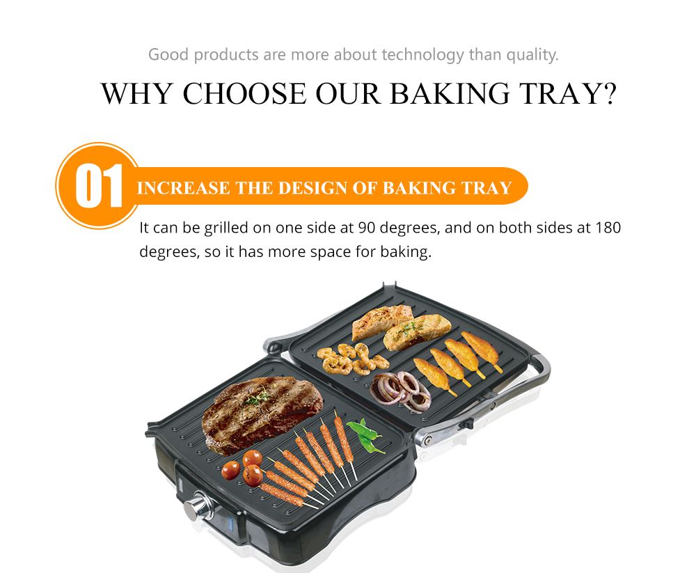Korean-style tourmaline barbecue tray, household non-stick barbecue pan, commercial teppanyaki, suitable for both sides detail image 6