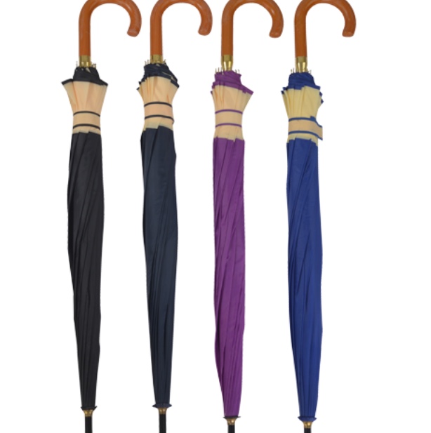 68cm 16-bone automatic edge umbrella, mixed-color umbrella, all-weather umbrella, gift umbrella wholesale Specification image