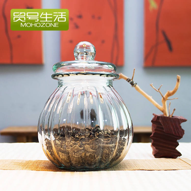2021 New Factory Direct Sales Of Melon Glass Bottles Hot Export Domestic Sales details Picture