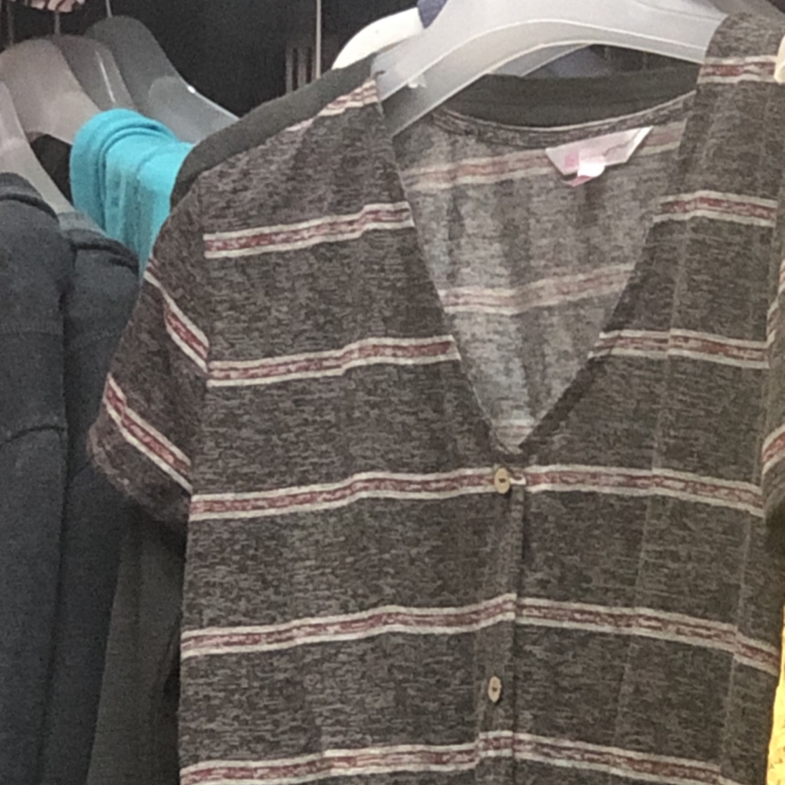 女士休闲条纹短袖产品图