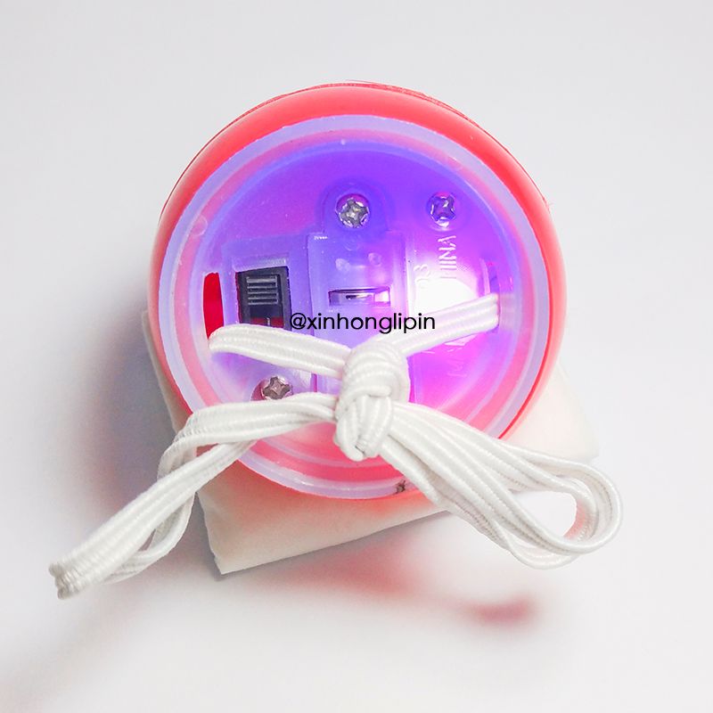 Halloween funny performance props and supplies: Glowing clown nose, red nose, dance party costume toys Specification image