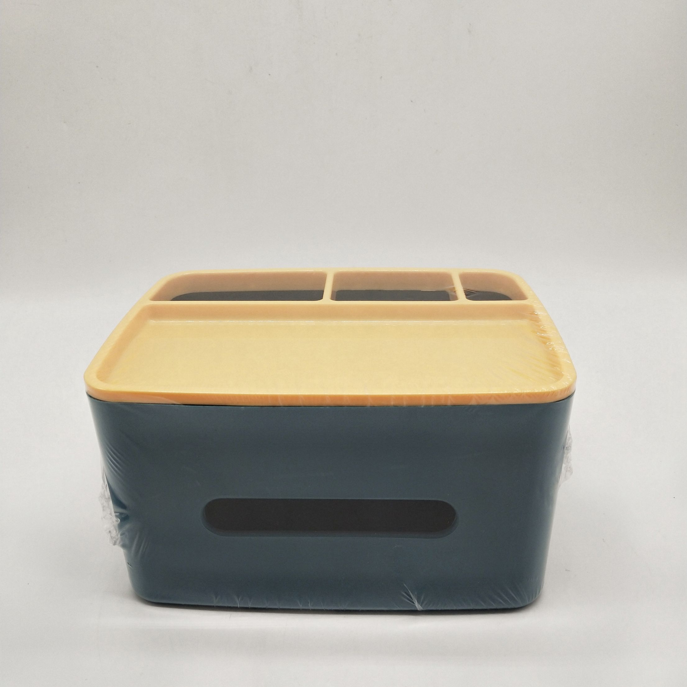 919收纳盒创意遥控器简约竹木客桌北欧风多功能家用纸盒纸巾盒