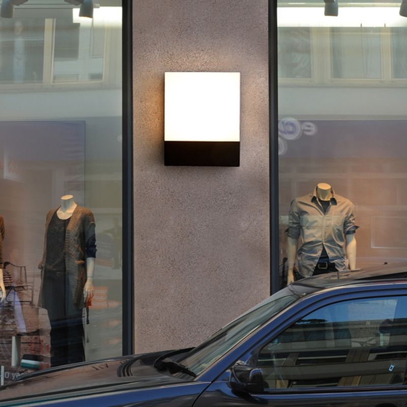 Outdoor wall lamp outdoor waterproof balcony staircase corridor wall lamp Nordic gate courtyard wall lamp
