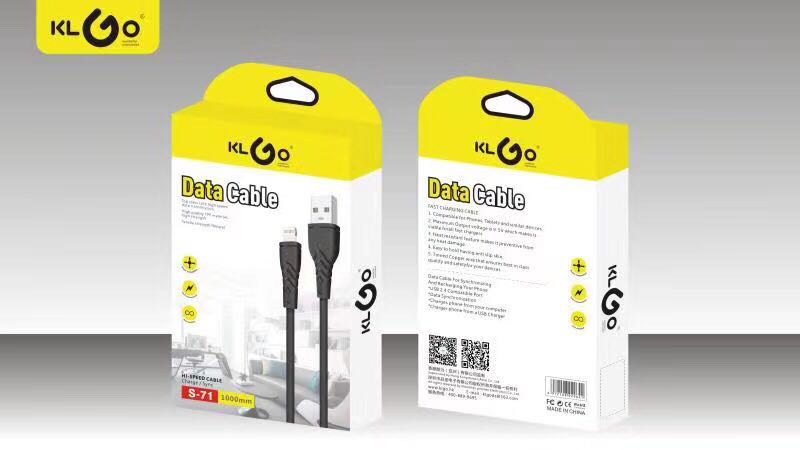酷为KLGO品牌快速过2A数据线充电器S-71   S-72   S-73详情图4