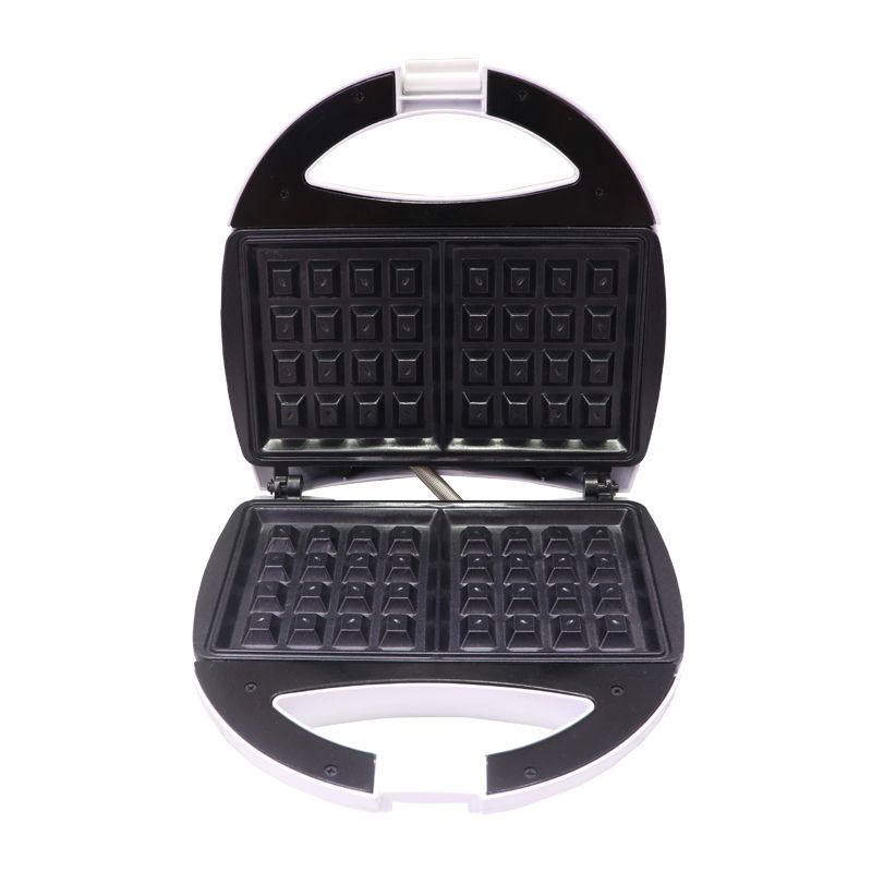 Household fully automatic waffle machine, breakfast machine, double-sided heating portable breakfast machine details Picture