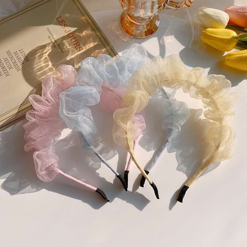 Korean Seersucker Headband