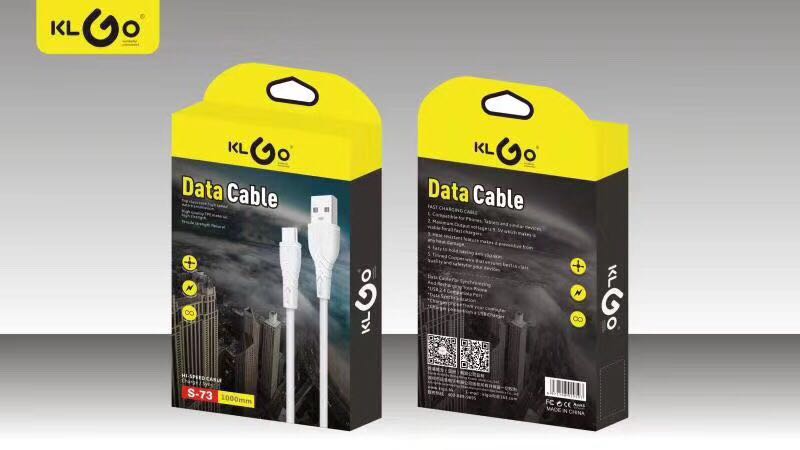 酷为KLGO品牌快速过2A数据线充电器S-71   S-72   S-73图