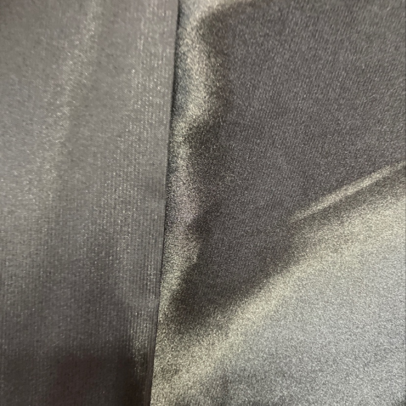 Black thickened tweed fabric for clothing, headwear, accessories and handicrafts