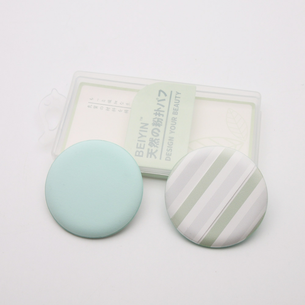 Air cushion puff box Two air cushion puff wet and dry powder puff Item Picture