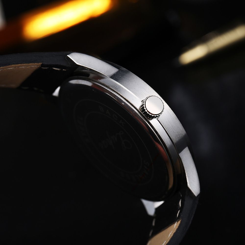 Frosted men's calendar, a popular quartz watch in Europe and America, is a fashionable and casual men's watch for business use detail image 6
