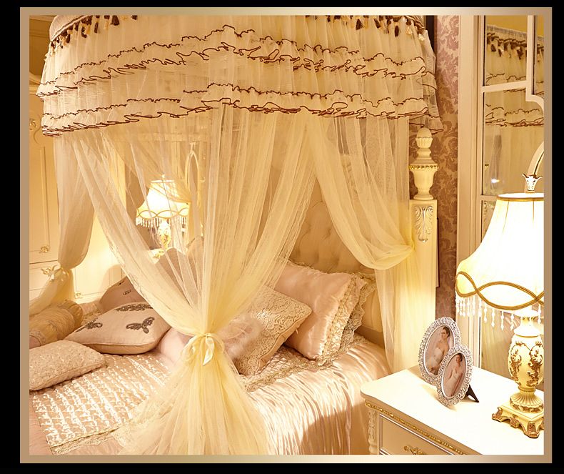 U-Shaped Retractable Mosquito Net 888 Specification drawing