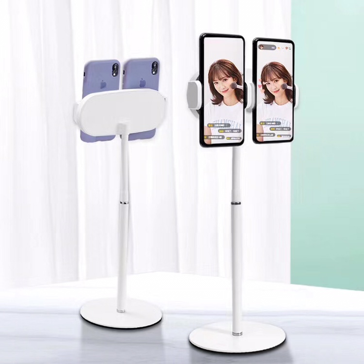 新款桌面支架2机位+30cm白色粉色现货供应产品图