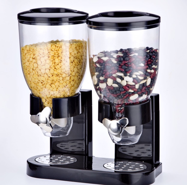 Double barrel cereal machine