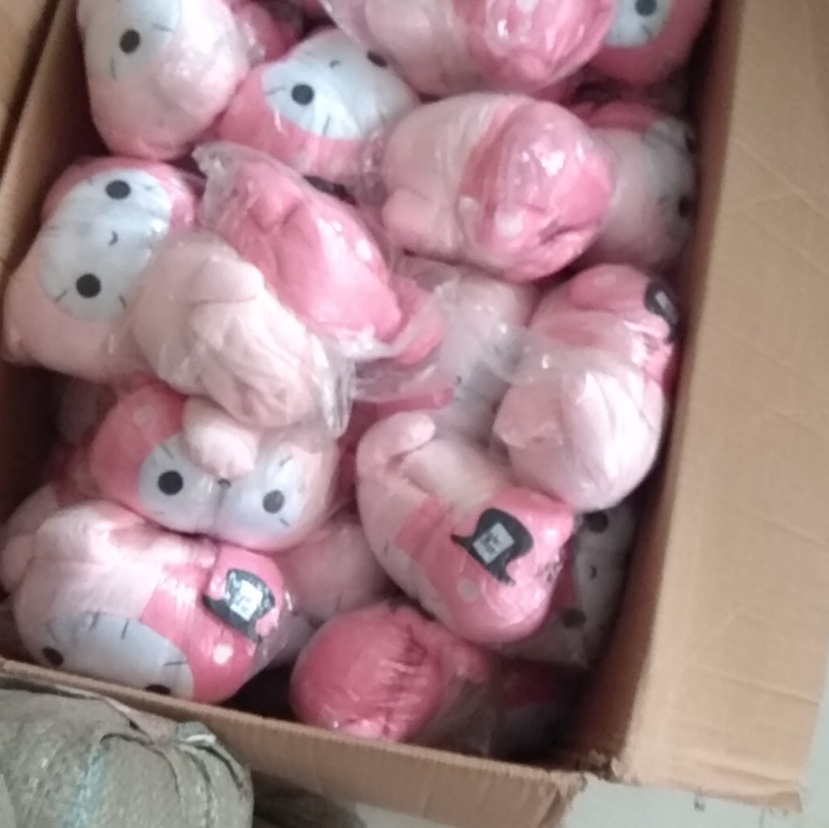 毛绒卡通纸巾盒