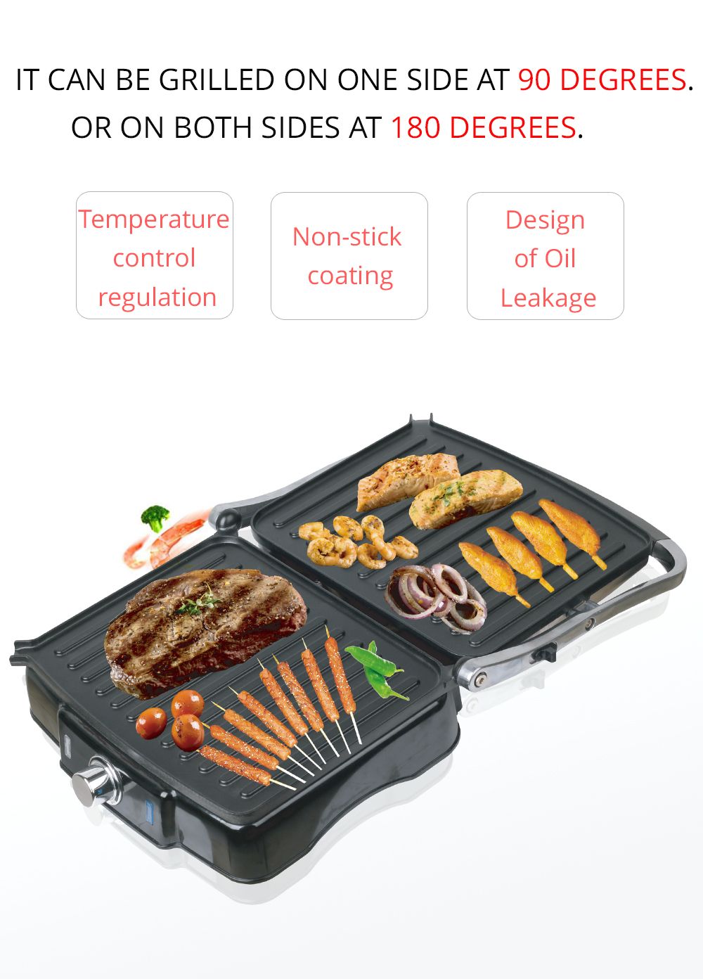 Korean-style tourmaline barbecue tray, household non-stick barbecue pan, commercial teppanyaki, suitable for both sides detail image 2